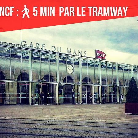 Tramway 9 Jaures Cosy Proche Gare Apartment Le Mans Exterior photo